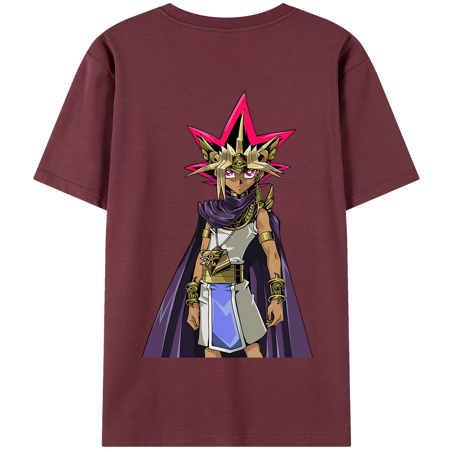 （画像用） 遊☆戯☆王 Yu-Gi-Oh! 綿100％半袖Tシャツ（背面プリント）